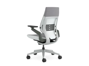 Gesture chair on white background