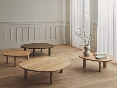 EMEA, BOLIA Standard Collection Latch Coffee Tables in a lounge environment