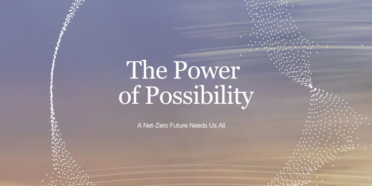 The Power of Possibility – Reduce our Carbon Footprint