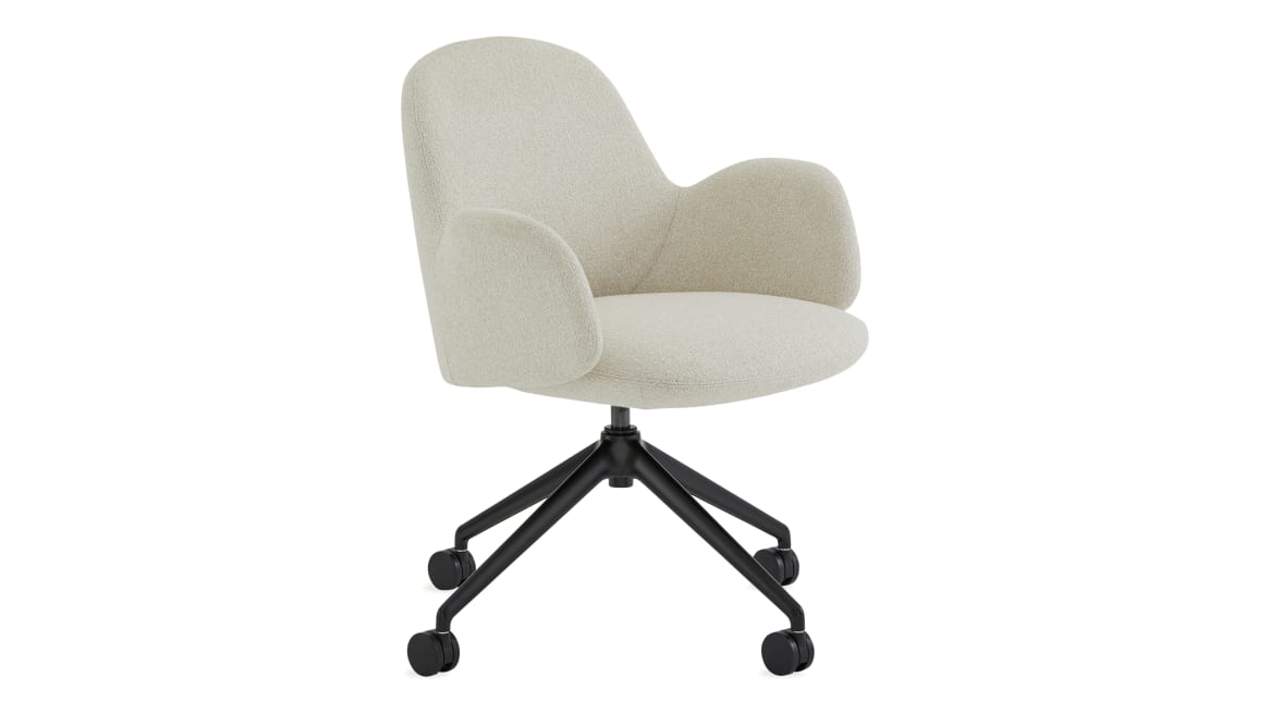 Kent 4-star conference chair with arms